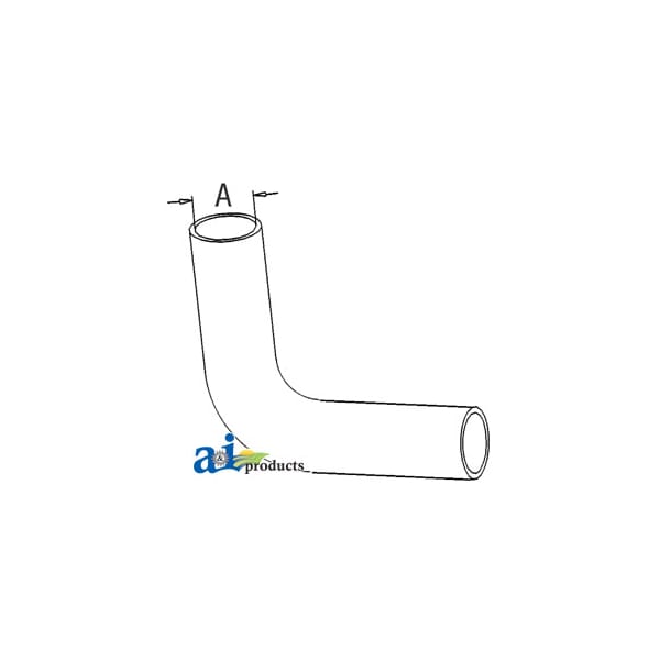 Radiator Hose, Bottom 11" x2" x2"